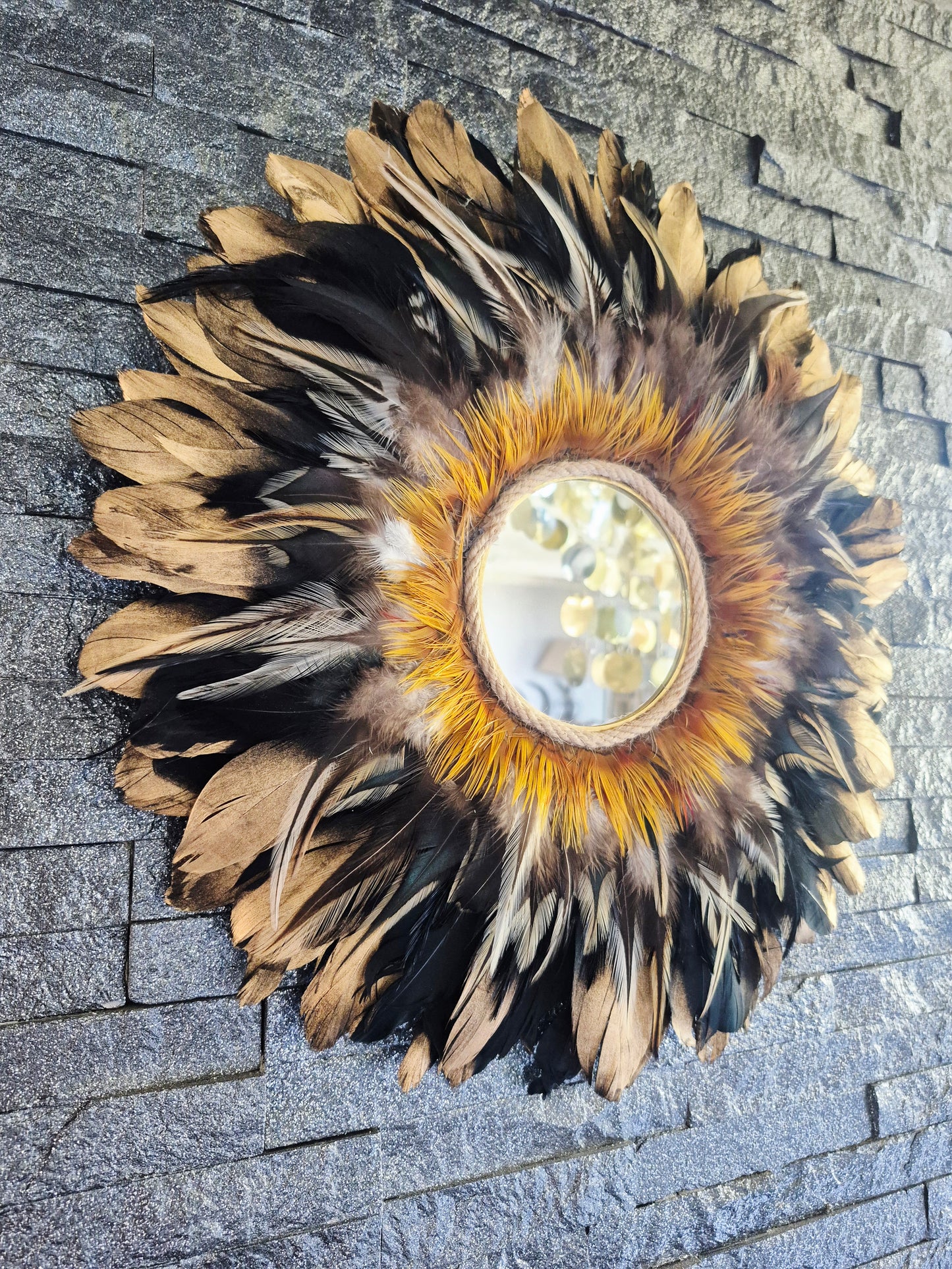 Miroir Jujuhat format baby "Sunshine" 37cm