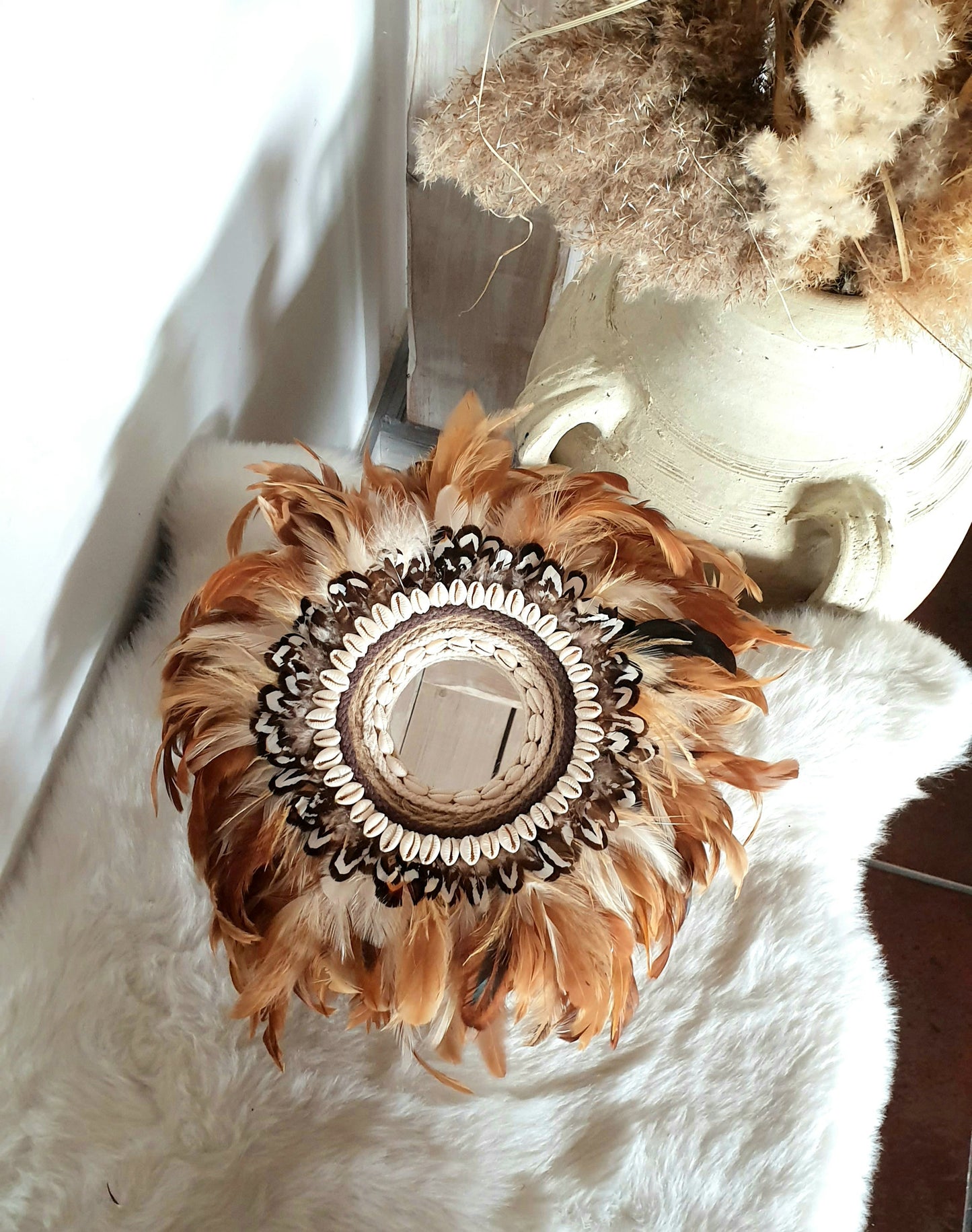 Miroir Jujuhat Africa format Baby 30cm