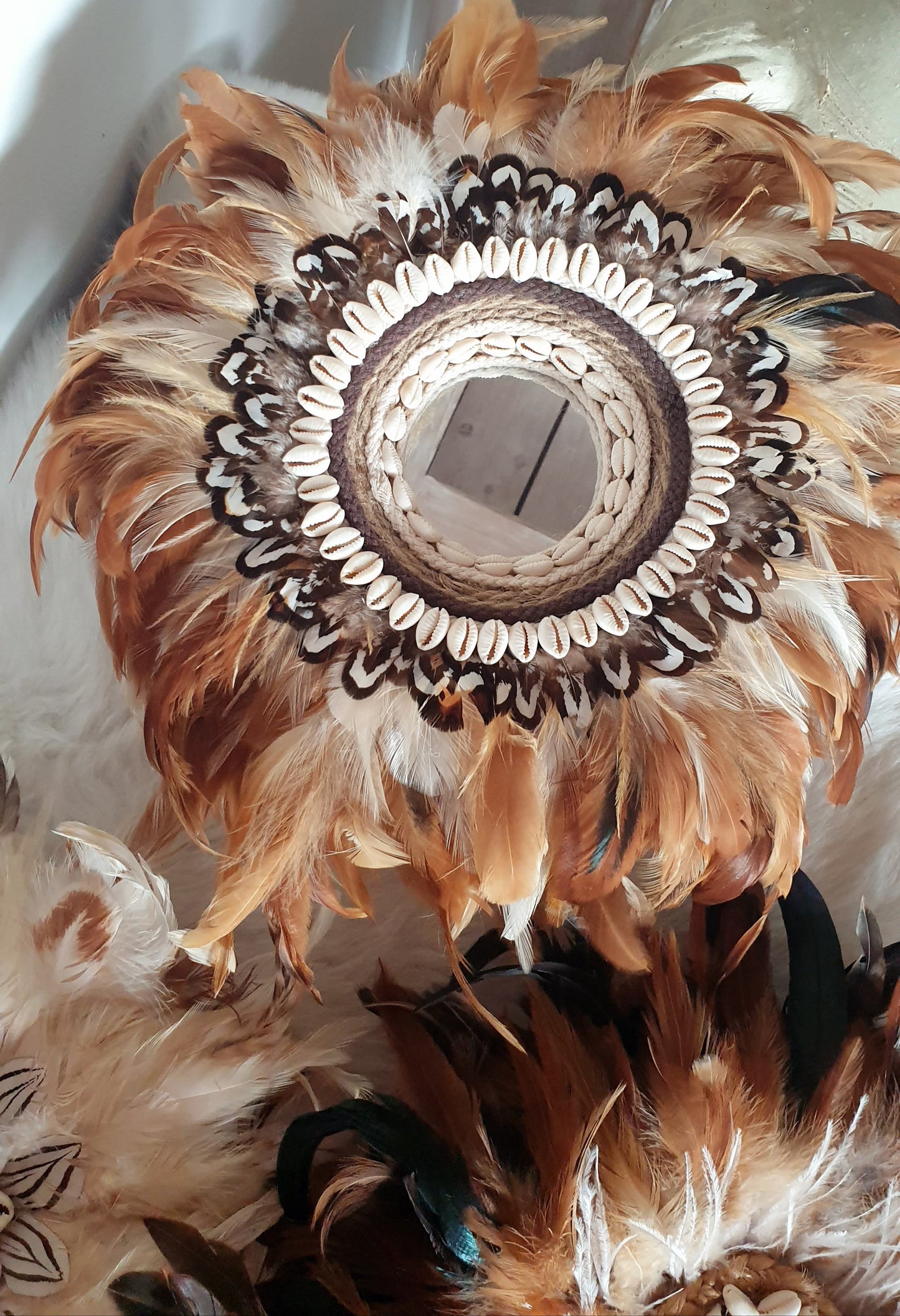 Miroir Jujuhat Africa format Baby 30cm