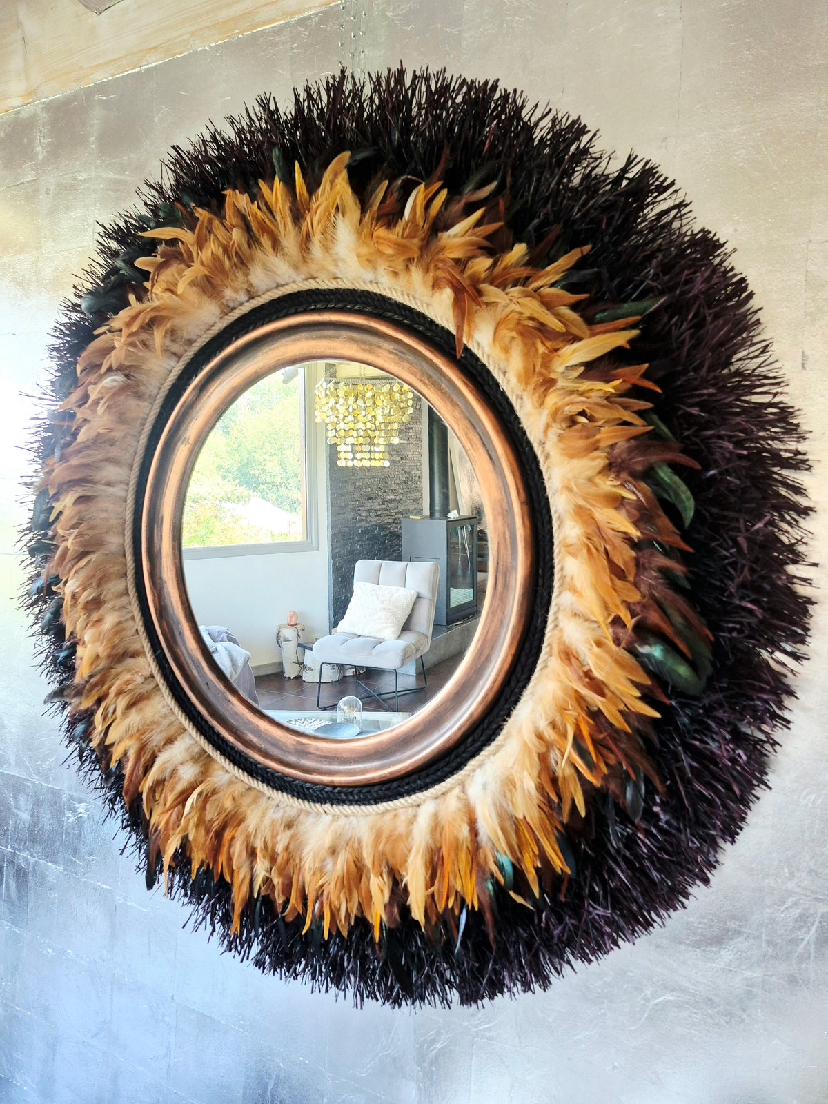 Miroir Jujuhat "Mocaccino" XXL 120cm