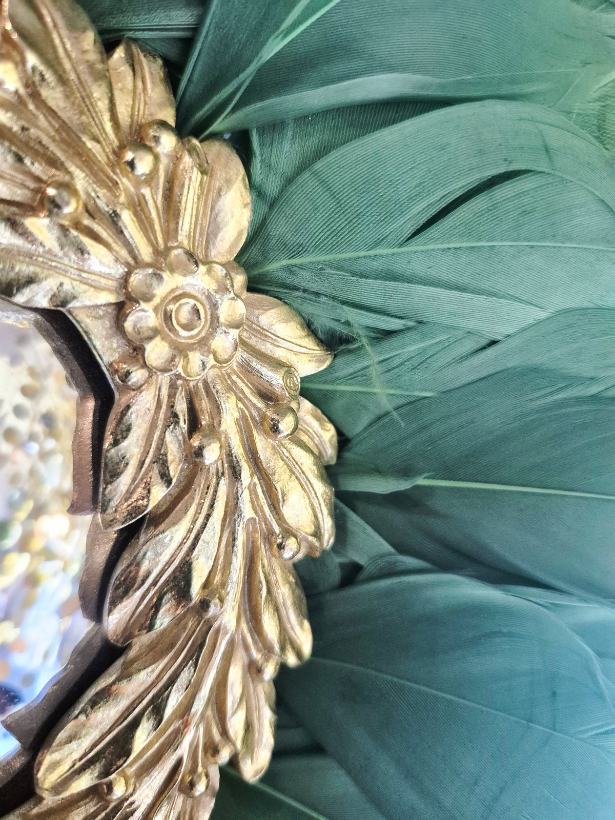 Miroir convexe "Victory" Vert Sauge 52cm